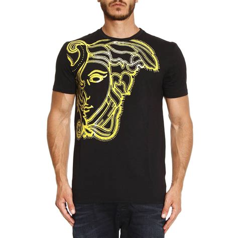 versace men's t shirt|versace fitted shirts for men.